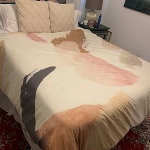 Urban Outfitters Bedding - Abstract Art King Duvet Cover Urban Outfitters Bedding - Abstract Art King Duvet Cover